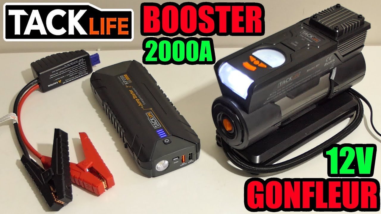 TACKLIFE-KP120 1200A Booster Batterie Voiture - Cdiscount Auto