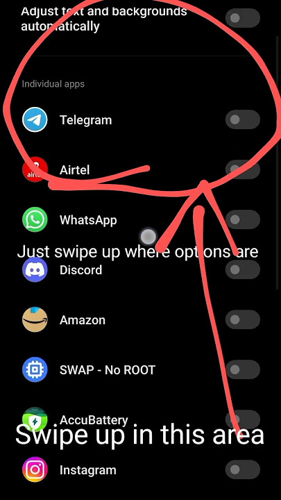 how to fix dark mode individual apps not showing in miui 12.5.6 global Android 11