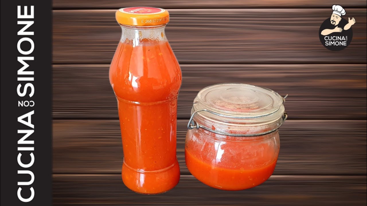 passata di pomodoro fatta in casa a crudo
