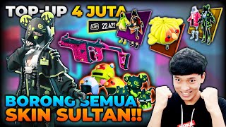 NEKAT TOP UP SENILAI RP 4.000.000 ?! BORONG SEMUA SKIN SULTAN , ASLI HOKI BANGET !! - PUBG MOBILE