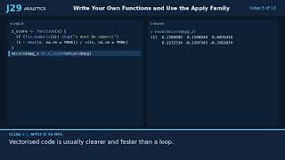 R Programming for Beginners: Data Analysis Video Series 5| J29 Analytics