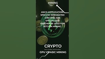 GPU vs ASIC Mining #GPUMining #ASICs #CryptoMining profitable crypto mining 2024