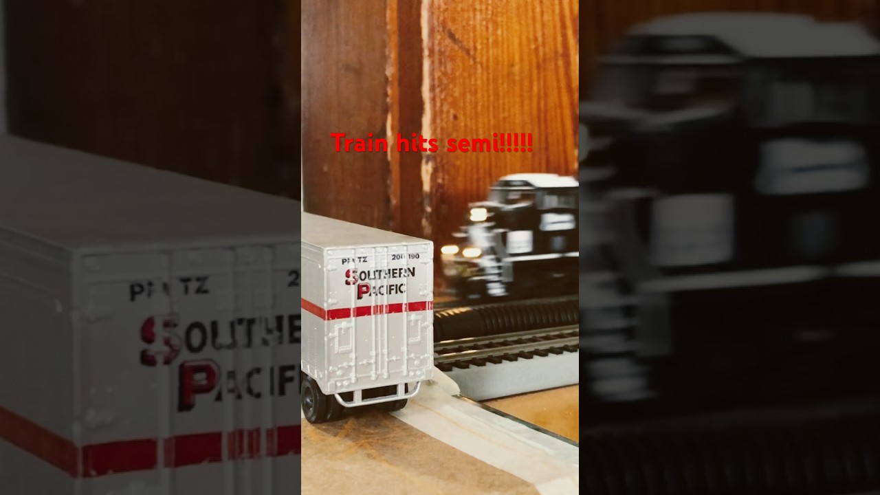 Train hits semi! 