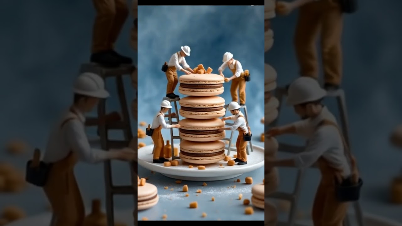 How Cute Workers Working On Cookie 