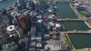 Pittsburgh, Pennsylvania, USA, Ultra HD Drone Footage