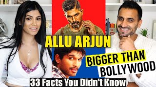 33 FACTS YOU DIDN'T KNOW ABOUT ALLU Arjun | Magic Flicks | Indian/UK REACTION!!