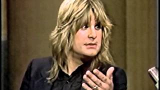 Video thumbnail of "Ozzy Osbourne on Letterman, March 25, 1982"