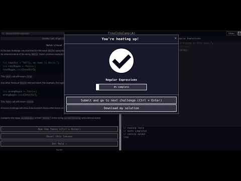 02 Match Literal Strings - RegEx - FreeCodeCamp EXPLAINED JavaScript Algorithms & Data Structures