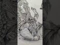 ganesh ball point pen sketch