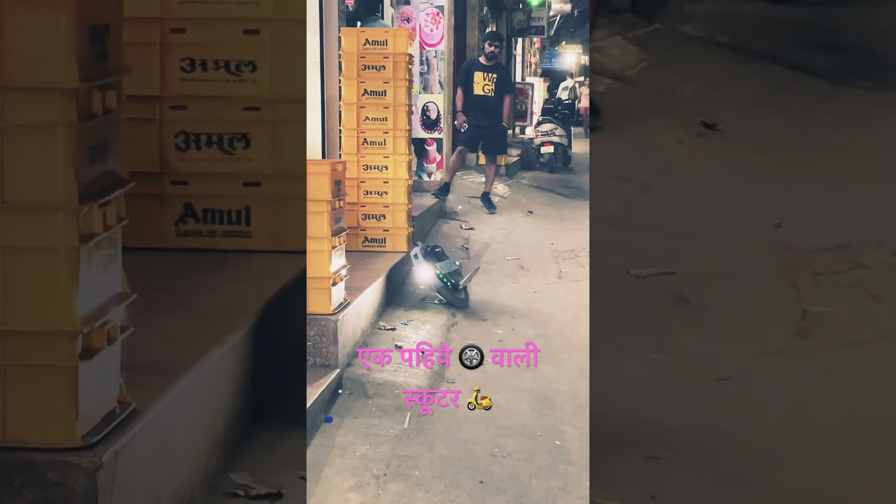 One wheel 🛞drive Hoverboard scooter #kaavaalaa #onewheel #viral #viralshorts