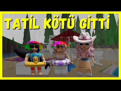 TATİLİMİZ BERBAT OLDU🥳AYŞEM ECE ARI🐝ARIGİLLER🐝ROBLOX Brookhaven🏡RP