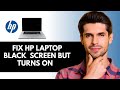Fix HP Laptop Black Screen But Turns On