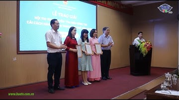 Trao giải tuần 2 hội thi trực tuyến tìm hiểu cải cách hành chính năm 2025