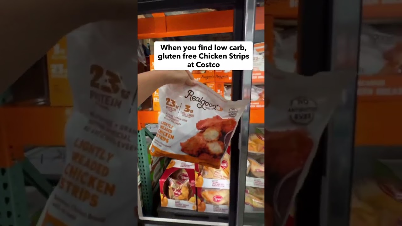 Low Carb, Gluten Free Chicken Strips at Costco!