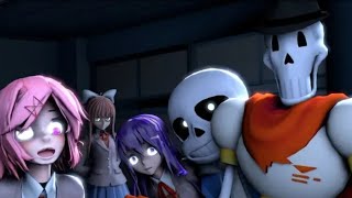 Sfm Undertaleddlc Doki Doki Bad Fandub Español Blackmasterstein