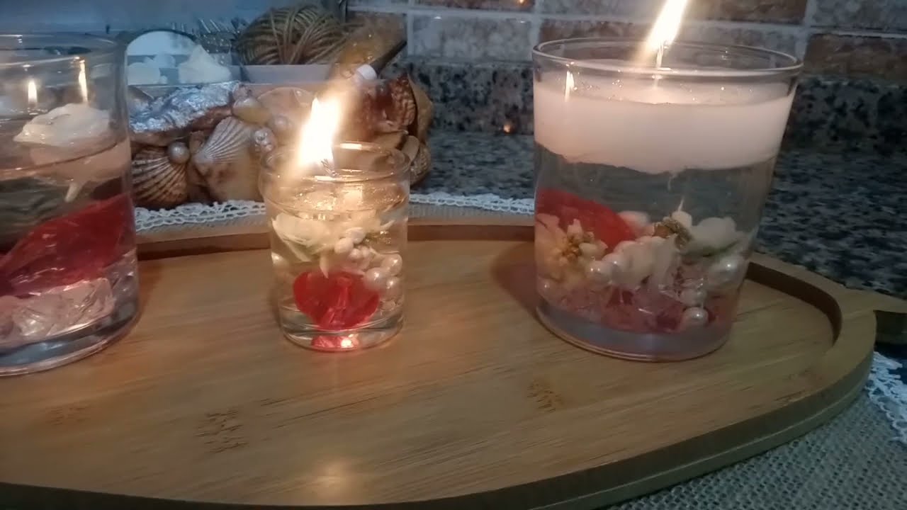 طريقة صنع شموع مائية بطريقة سهلة