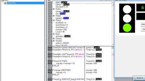 PLC Programming Tutorial Twincat Beckhoff : Traffic Light And  Running Text