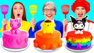 自分 vs おばあちゃんの料理チャレンジ | 食べ物とのキッチンバトル GoFun Challenge