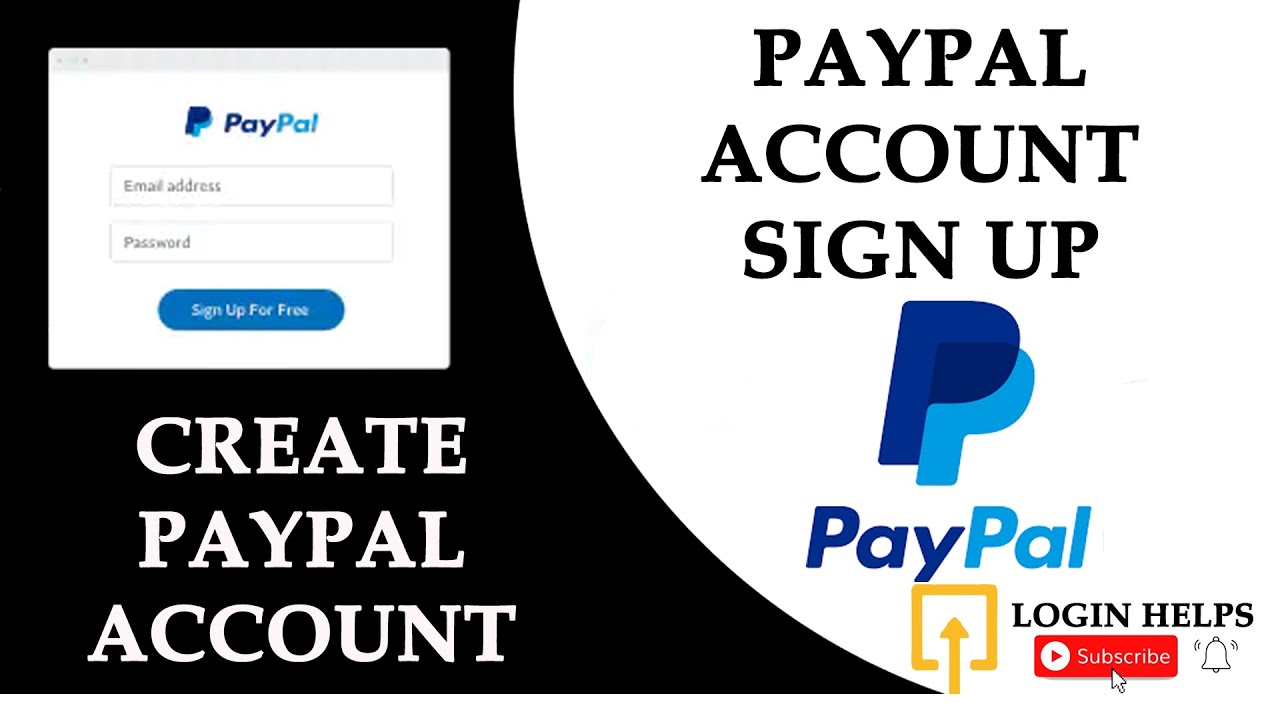 Paypal sign up