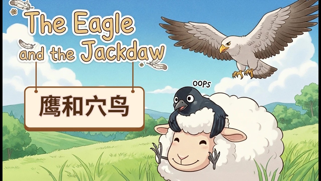 (HSK 1–2) The Bird Who Wanted to Be an Eagle - 想当老鹰的小鸟：学会认识你自己 | Daily Mandarin Podcast