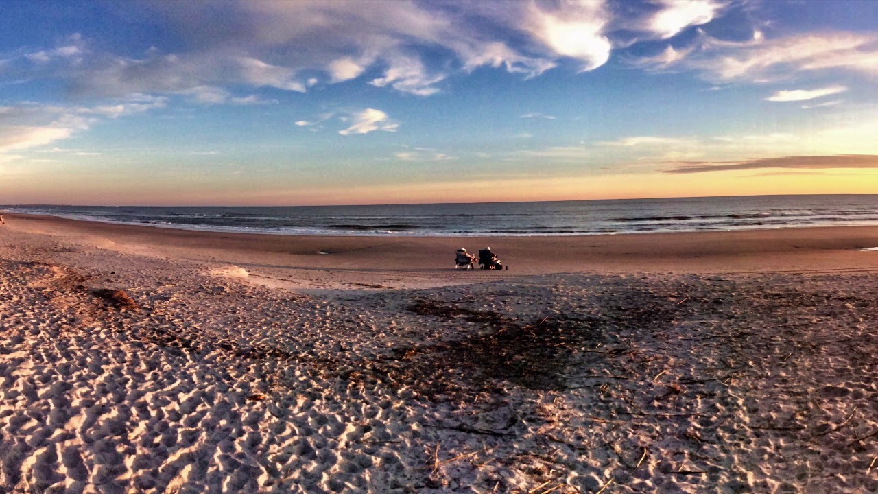 Sunsetting at The Point Oak Island, NC YouTube