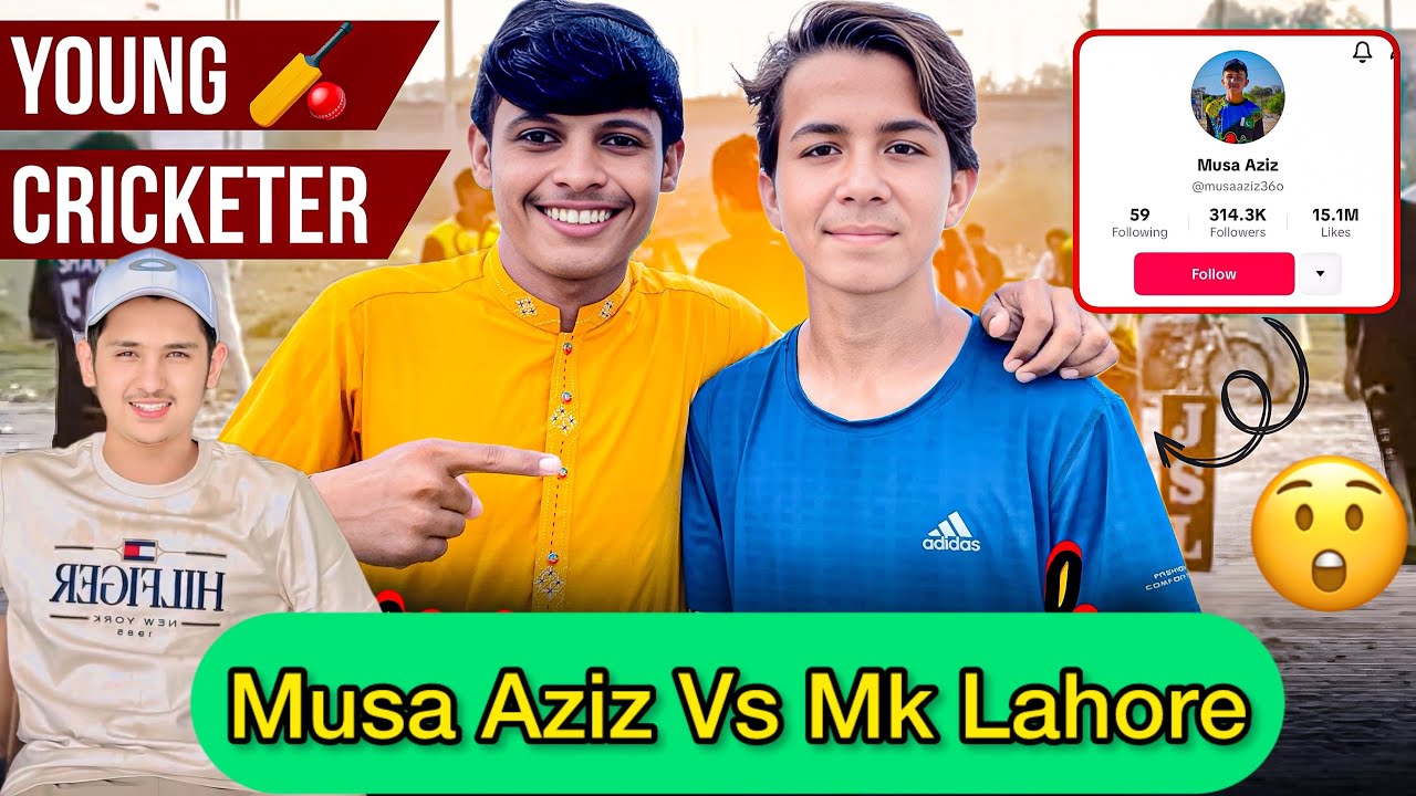 Musa Aziz Vs Mk Lahore Batting 🏏Cricket Highlights Match😱 خطرناک مقابلہ ...