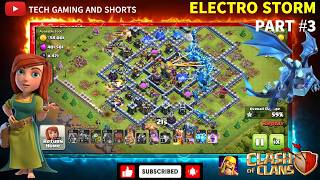 ELECTRO STORM PART 3 | DESTROY WAR BASE TH 14 COC | #viral #trending #shorts #youtubeshorts #gaming