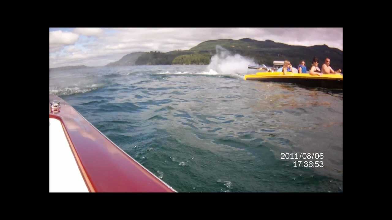 Jet boat racing