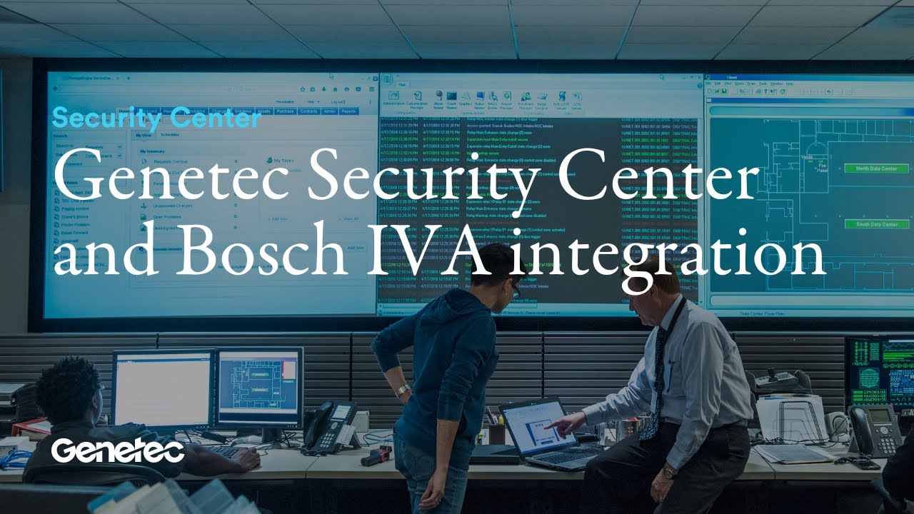 Genetec Security Center And Bosch Iva Integration Youtube