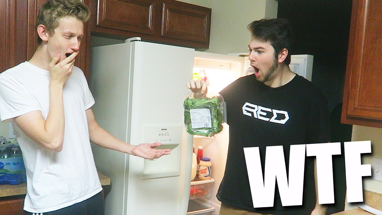 YOU WON'T BELIEVE WHAT WE FOUND IN OUR FRIDGE... (WTF) - YouTube
