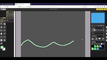 Piskel App layers and importing .piskel files