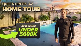 Queen Creek, AZ Home Under $600K (22459 E Marsh Rd.)
