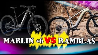 Trek Marlin +6 vs Aventon Ramblas - eBike Faceoff - Which Is the Best Value