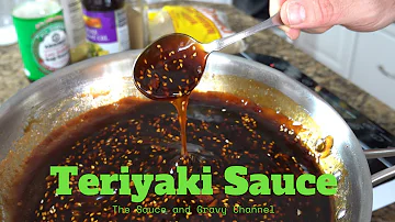 Teriyaki Sauce | Pantry Style Teriyaki Sauce | At Home Teriyaki Sauce | Easy Homemade Teriyaki Sauce