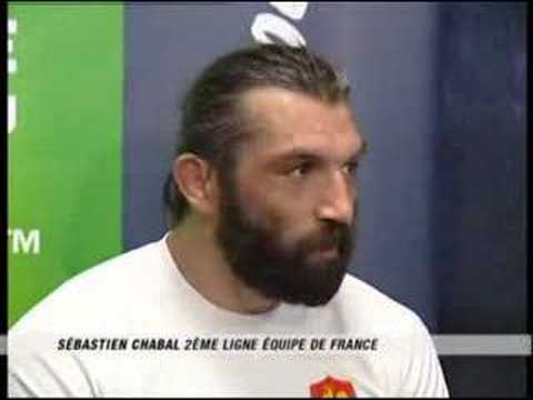 Chabal - We are in France, we speak French... OK ?