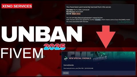 REMOVE BAN FIVEM 2025 | TXADMIN / FINIAC / CFX / ALL SERVER BAN | METHOD UNBAN FIVEM WORK 2025