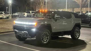 Available 2024 GMC Hummer EV SUV 3X in Meteorite Metallic Grey!! Come Check it Out! #gmchummerev