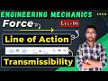 Engineering Mechanics | Lecture 6 | Representation of Force | Transmissibility | WBSCTE | 2nd Sem