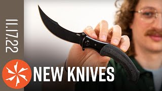 New Knives for the Week of November 17th, 2022 Just In at KnifeCenter.com
