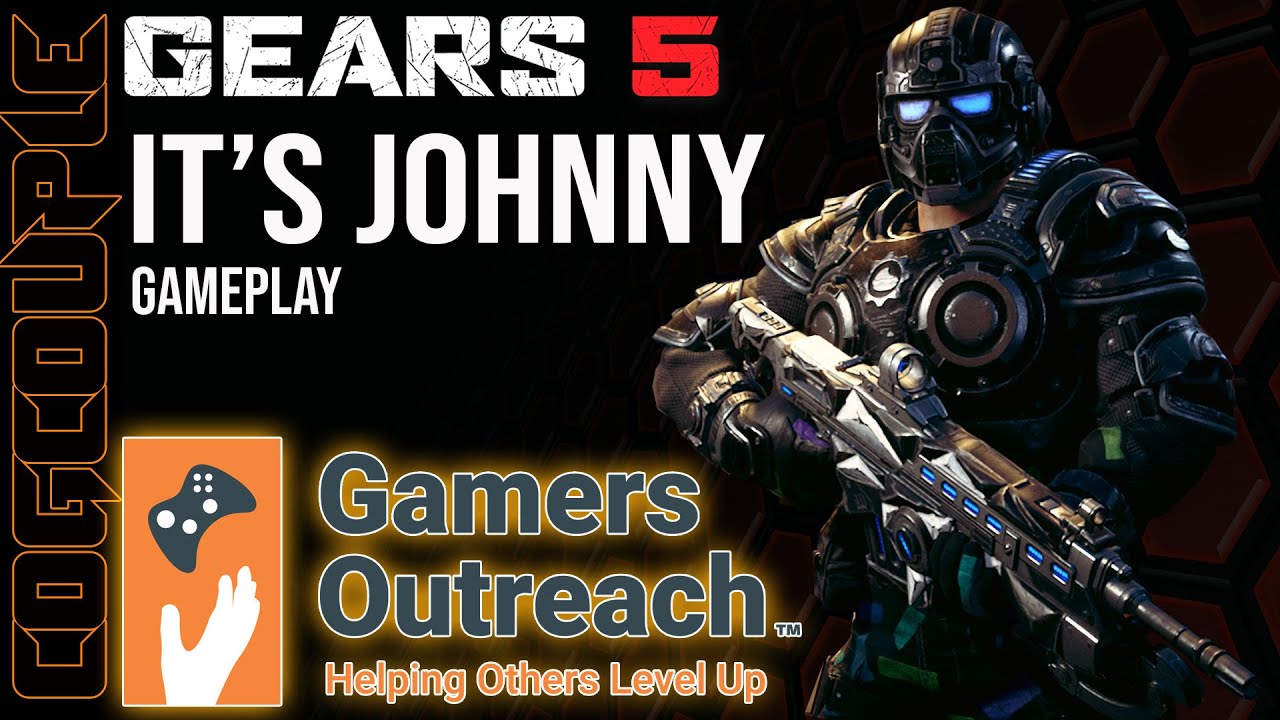GEARS 5 | Johnny Cog Gear Skin Multiplayer Gameplay - All proceeds go to 