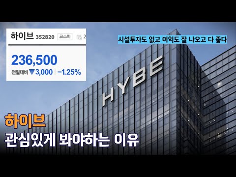 하이브, 장기간 관심있게 지켜봐야 하는 기업