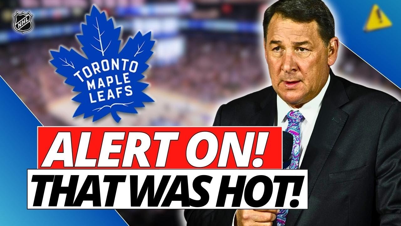 URGENT! CAME OUT NOW! TORONTO MAPLE LEAFS NEWS NOW! NHL NEWS TODAY ...