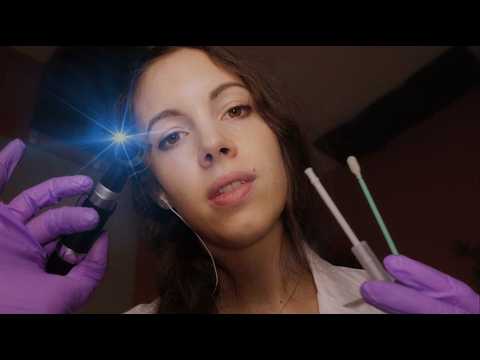 ASMR Midnight Ear Cleaning Emergency (Fast Relief)