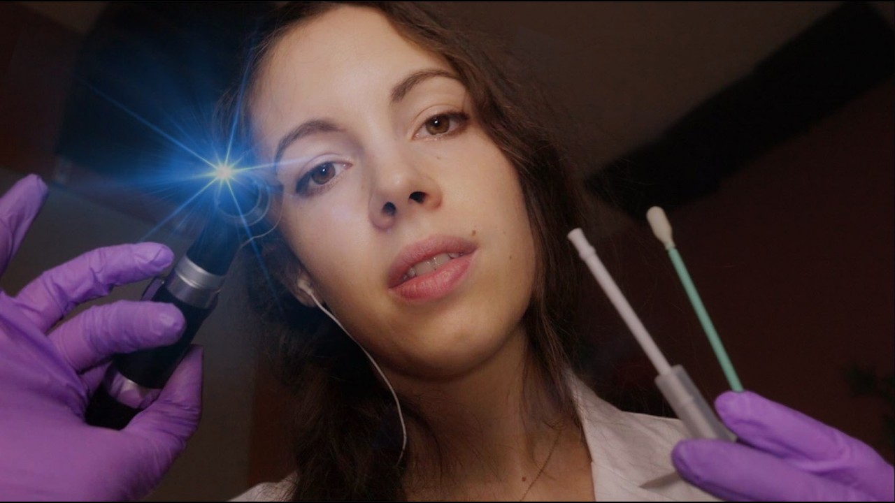 ASMR Midnight Ear Cleaning Emergency (Fast Relief)