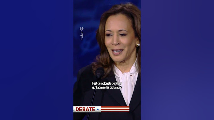 Etats-Unis : Les meilleurs moments du débat présidentiel #rtbf #reels