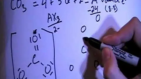 Carbonate Ion CO3 2- Lewis Dot Structure