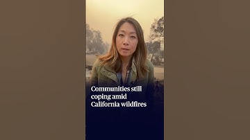 California wildfires leave communities coping