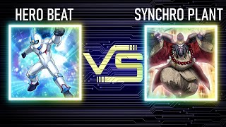 Hero beat vs Synchro plant | Tengu Format | Dueling Book