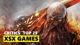 Top 25 Xbox Series X Games According to Critics