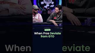 When Pros Deviate from The Optimal Play